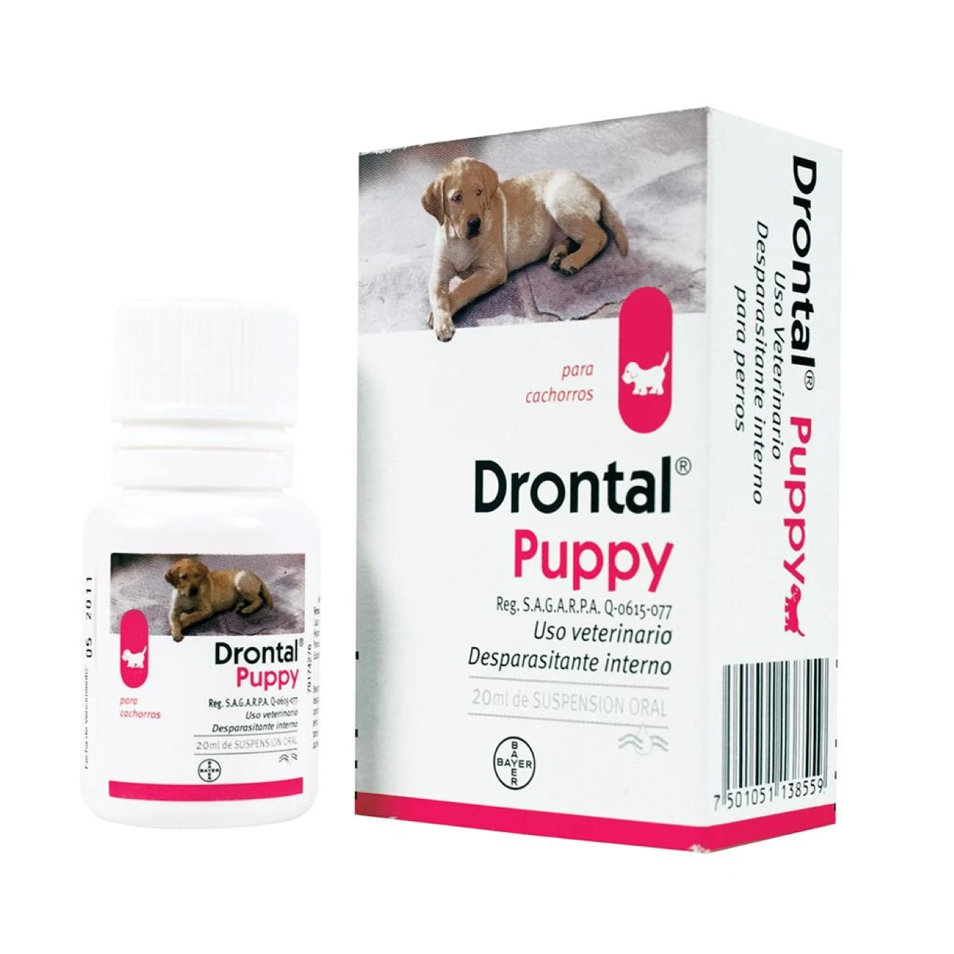 Bayer Drontal Puppy - Desparasitante para Cachorro Bayer Bayer Drontal Puppy - Desparasitante para Cachorro Bayer